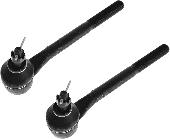 TRQ Front Outer Tie Rod Set 2 Piece Compatible with 1998-2005 Chevrolet Blazer 98-04 S10 98-01 GMC Jimmy 98-04 Sonoma 98-00 Isuzu Hombre 99-01 Oldsmobile Bravada