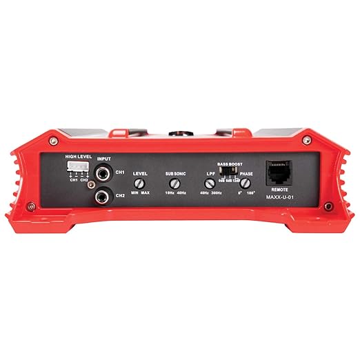 Crunch Ground Pounder GP-2500.1 2500 Watt Monoblock Amplifier