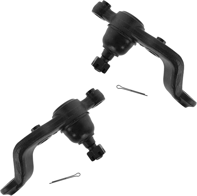 TRQ Front Lower Driver and Passenger Side Ball Joint Set Compatible with 95-97 Toyota Tacoma Rear Wheel Drive, 98-04 Tacoma SR5 Rear Wheel Drive, 98-04 Base Model