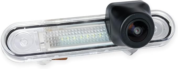 Super Pro HD Car Rear View Backup License Plate Light Camera Night Vision, Replacement for Mercedes-Benz 124 Coupe C124 Stufenheck W124 190 W201 C-Klasse T-Model S202 W202 Cabriolet A124