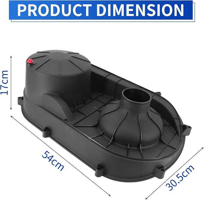 CVT Outer Clutch Cover, Plastic Outer Clutch Housing For Polaris RZR XP 1000 / XP 4 1000 /General 1000 / General 4 1000 / RZR 4 900 / RZR S 1000 2015-2023 Replace# 2635611