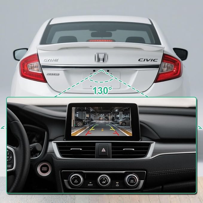 39530-TR3-A51 Rear View Camera Replacement for Honda Civic 2013 2014 2015, OE Backup Cam Replaces 9590-447, 39530TR3A51, 590447, HO1960103, 16548842, PAC156, 193843081364 by GreenYi