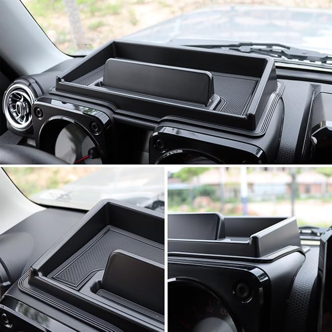 Car Interior Center Console Gear Shift Storage Tray Organizer for Suzuki Jimny 2019 2020 2021 2022 2023 2024 2025 4WD for Automatic Transmission