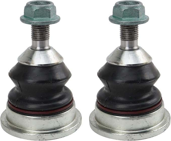 TRQ Front Upper Driver and Passenger Side Ball Joint Set Compatible with 2016-2024 Dodge Durango 2016-2021 Jeep Grand Cherokee 2022 Grand Cherokee WK