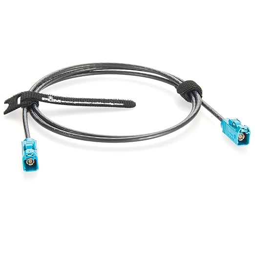 Original Rosenberger 59Z113-000-Z FAKRA Z Female to Female RF Coaxial Cable 50 Ohm Vehicle Car GPS Antenna Extension Cable for ADAS, FPD-Link GMSL2 Camera, Satellite Radio, Infotainment (1M/3.28FT)