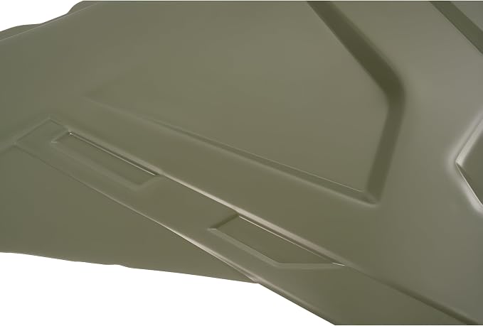 ALMULOO Right Side Cover Compatible with 2014-2024 Polaris Sportsman 570 450 EFI H.O. ETX Models Plastic Green Replacement For 2636441-498