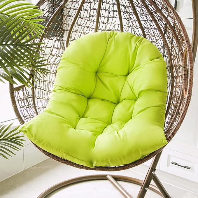 Hammock Swing Chair Cushion, Hanging Basket Seat Cushion Pillow, Soft Hanging Egg Chair Back Cushions Pads, for Indoor and Outdoor Garden Offices