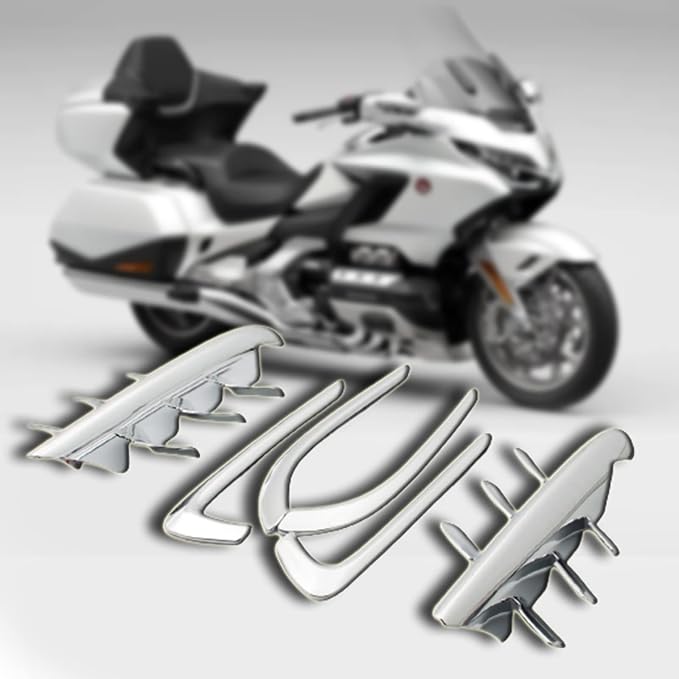 Goldwing Chrome Fairing Premier Shark Gills Fit for Honda GL1800 2001-2011