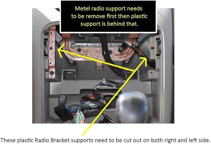 Aftermarket Double Din Stereo Installation Dash Kit Bezel + Standard Wire Harness & Antenna Adapter Compatible with Jeep Liberty 2003-2007