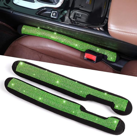 ToBeQueen Car Seat Gap Filler, Interior Accessories for Car SUV Truck, Grass Green
