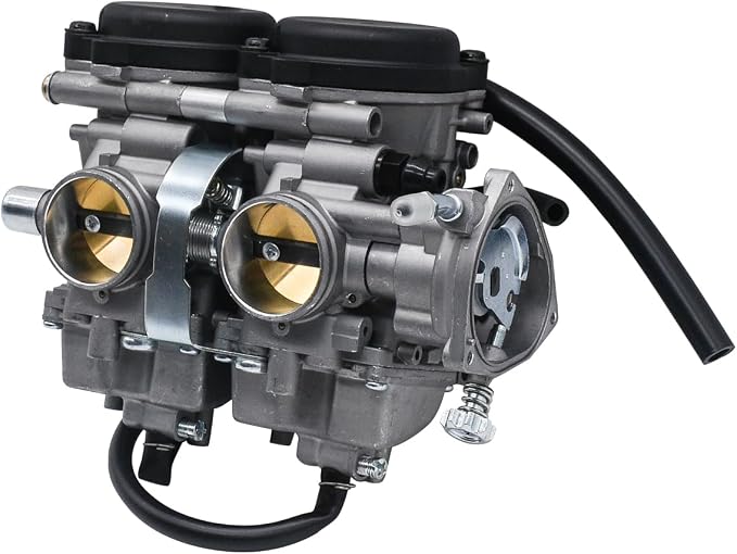 Carburetor with Air Filter Fit for Yamaha Raptor 660 660R YFM660 YFM 660R ATV Quad Carb 2001-2005 Fuel Petcock Valve