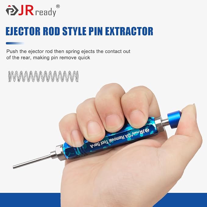 JRready DAP-T310330 Weather Pack Terminal Extractor Tool for Delphi Weatherpack Serie Contacts Automotive Electrical Connectors, Terminal Removal Tool, ID: 0.122'',OD: 0.129''
