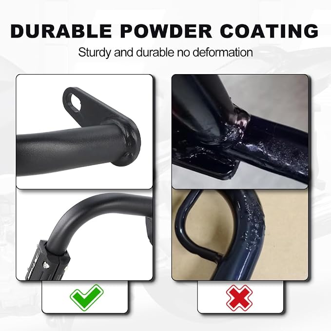 Xitomer Motorcycle Engine Guard Compatible with XT250 2025, XT250 / XT250X 2008-2011 Crash Bar Fit for Steel Protector Bumper Guards