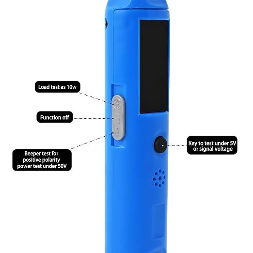 LZ880 0-80V Multifunctional Test Light Automotive, 12V Digital Tester Probe with Voltmeter, 12 Volt Auto Fuse Car Voltage Electrical LED Circuit Tester
