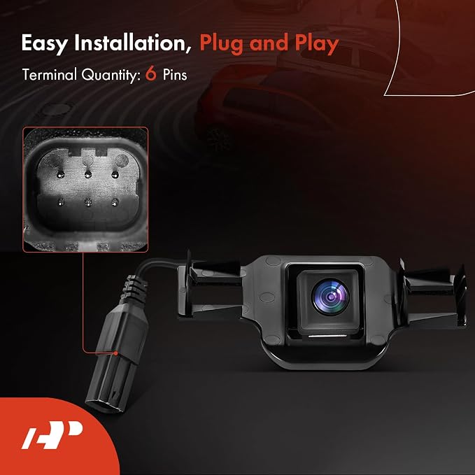 A-Premium Rear View Backup Camera Compatible with Toyota | Parking Camera for 2013 2014 Venza - Replace# 867900T010