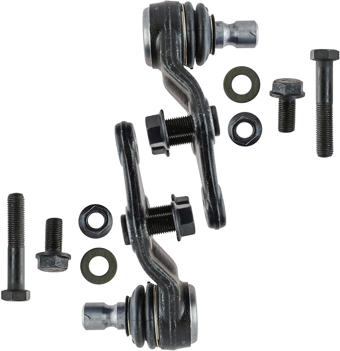 TRQ Front Lower Driver and Passenger Side Ball Joint Set Compatible with 13-20 Hyundai Santa Fe 19 Santa Fe XL 13-18 Sport 11-14 Sonata L4 2.0L 11-14 Sonata Limited L4 2.4L 12-14 Azera