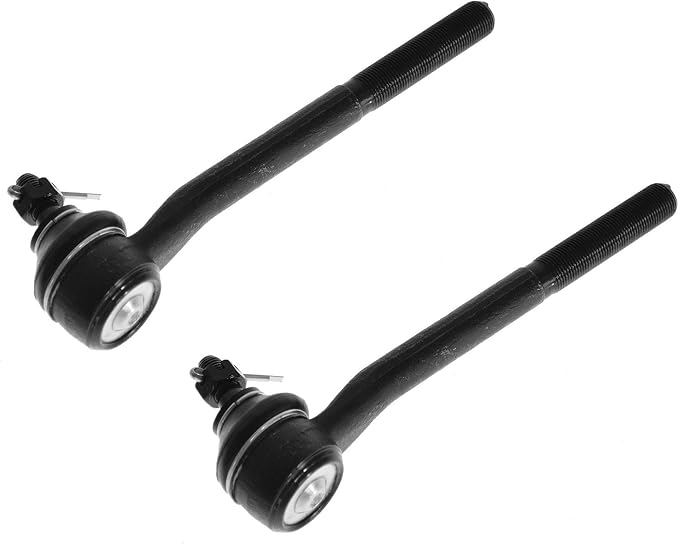 TRQ Front Outer Tie Rod Set 2 Piece Compatible with 1998-2005 Chevrolet Blazer 98-04 S10 98-01 GMC Jimmy 98-04 Sonoma 98-00 Isuzu Hombre 99-01 Oldsmobile Bravada