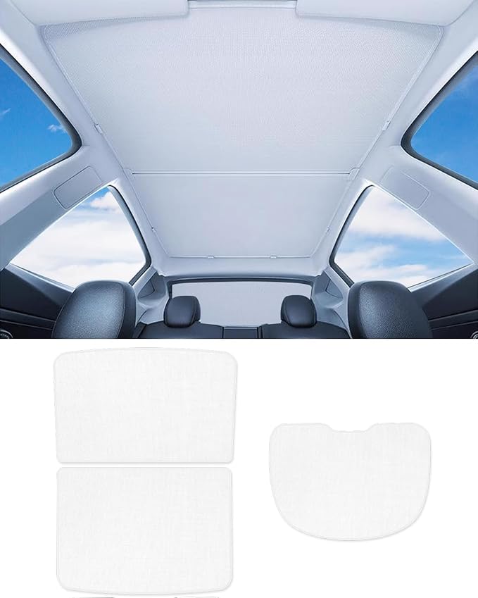 for Tesla Model Y Sunshade Glass Roof Accessory Rear Windshield Sunshade for Tesla Model Y 2019-2024