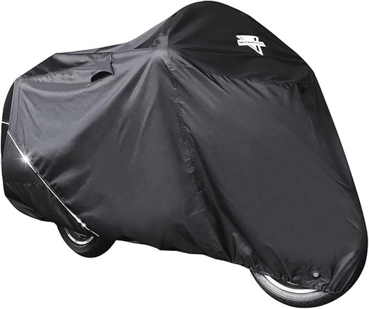 Nelson Rigg USA Defender Extreme Motorcycle Cover; Waterproof; Outdoor All Weather; Fade Resistant; Ventilated; Reflective; Lock Grommets; Storage Bag (X-Large)