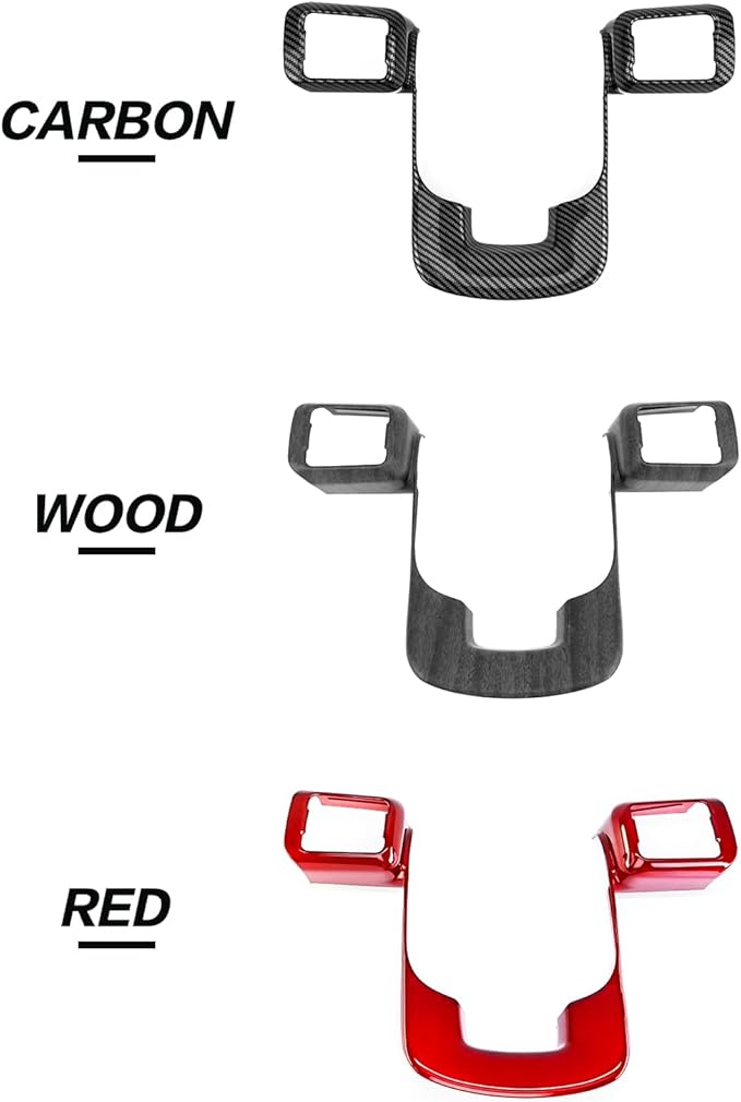YOUTOOCAR Steering Wheel Cover Trim Compatible with Hyundai Santa Fe 2024-2026 Hyundai Palisade 2026 Hyundai IONIQ 9 Accessories (Wood Grain)