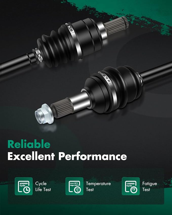 SCITOO CV Axle Shaft Assembly Fit 2016 2017 2018 2019 for Yamaha Grizzly 700 Rear Left and Right