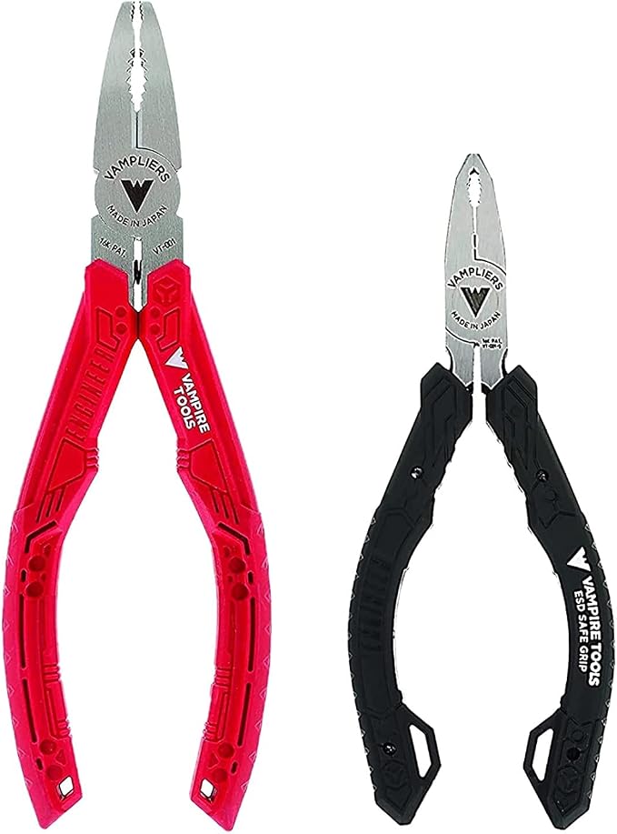 5" Mini ESD Safe Pliers + 6.25" Multipurpose Screw Removal Pliers