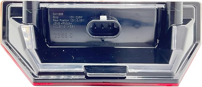 Polaris Taillight With Decal Assembly, for RANGER Models, Genuine OEM - 2412774