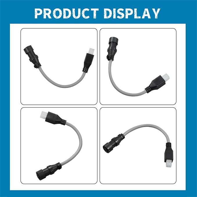 Handheld Adapter Connection Cable Replacement for EZGO TXT RXV Replacement for Curtis 1313 Handheld or 1314