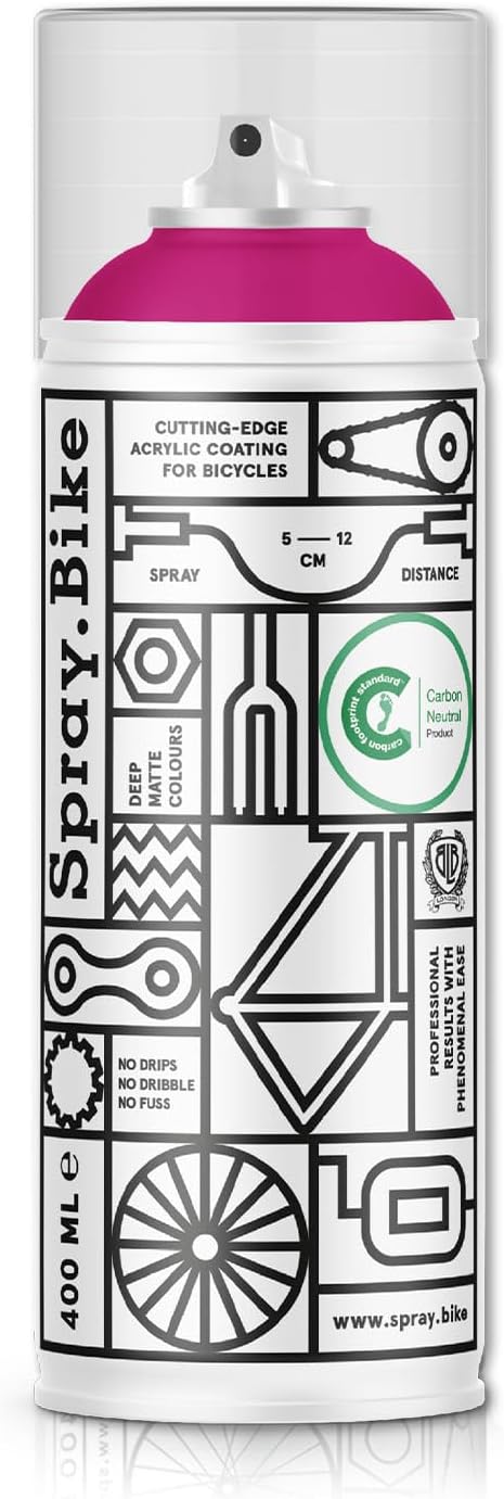 Spray.Bike Spray Paint | Designed Mainly for Bicycles | Multi-Use Acrylic Spray Paint for Metal, Plastic | High Coverage Bike Paint, 400ml, Quasar