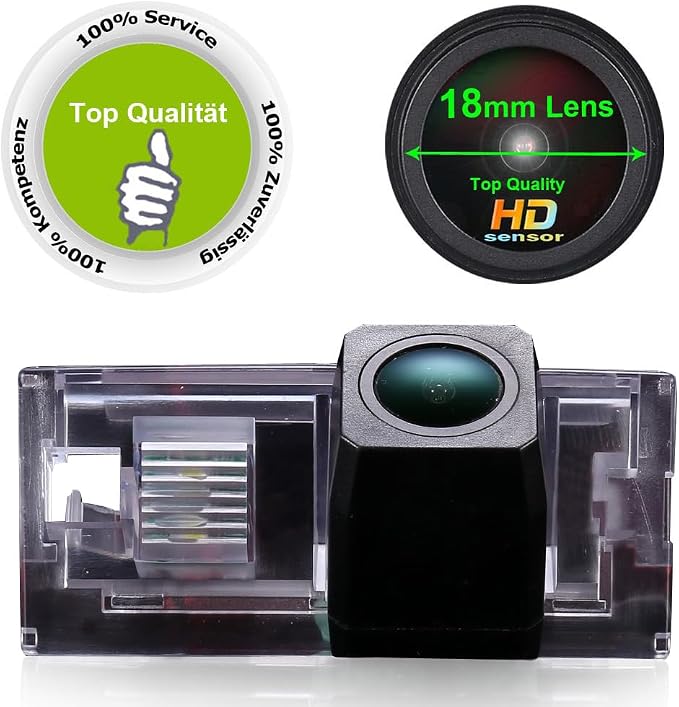 Car Backup Camera Replacement for BMW 3er E46 316i 318d 318i 320d 320i 323i 325i 325xi 328i 330d 330i 330xd 330xi 316Ti 318Ti 320td 325Ti 316Ci 318Ci 320Cd 320Ci 323Ci 325Ci M3 Compact Coupe Touring