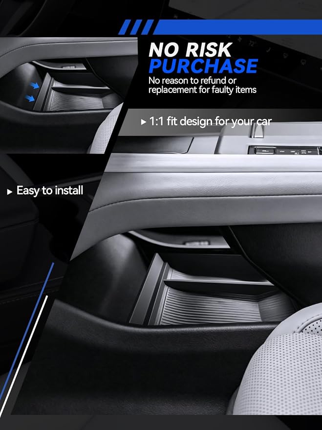 for ES Center Console Organizer 2026 Lexus ES 350e/ES 350h/ES 500e Accessories Armrest Tray Middle Storage Box Insert Container Durable ABS Plastic