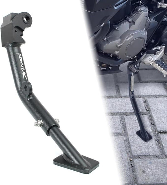 Xitomer 0-1.5" Steel Adjustable Kickstand Compatible with Tiger 900 / Tiger 900 GT/Tiger 900 GT Pro 2020-2026 Compatible with Tiger 850 Sport 2021-2025 Motorcycle Adjustable Side Stand