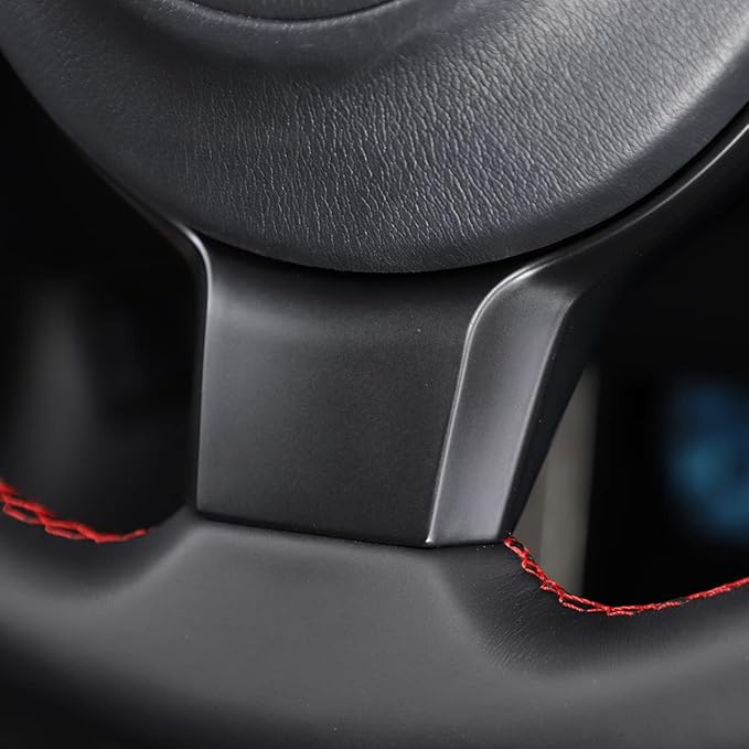 CHEAYAR Fit for Toyota 86 GT86 2022 and Subaru BRZ Steering Wheel Button Cover, Panel Protection Frame Trim, Car Decoration Trim (Matt black)