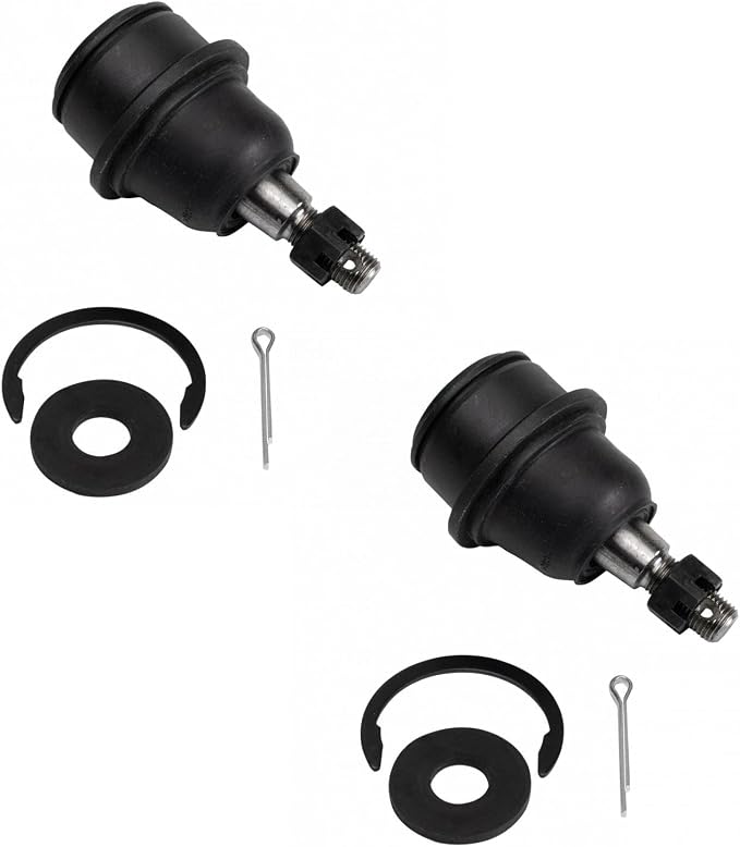 TRQ Front Lower Driver and Passenger Side Ball Joint Set Compatible with 2014-2023 Jeep Cherokee