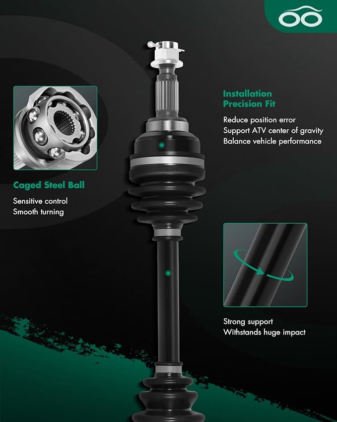 SCITOO 42200-HC5-003 Front Left Right CV Axle for Honda FourTrax 300