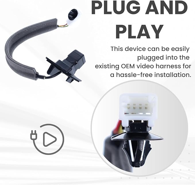 Backup Camera Replaces for 2008 2009 2010 2011 2012 2013 Nissan Altima Coupe OE Part# 28442ZX51A 28442JB100 28442ZX50A