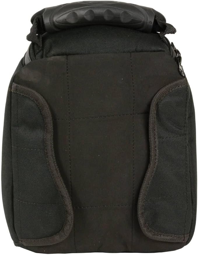 Milwaukee Leather SH677 Black Small Textile Magnetic Motorcycle Tank Bag - One Size