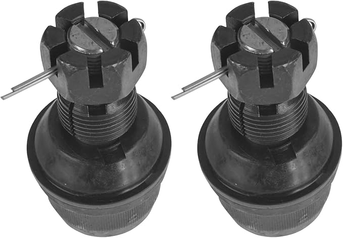 TRQ Front Upper Ball Joint Set Compatible with 70-91 Chevrolet 72-93 Dodge 72-79 Ford GMC 72-80 International 72-91 Jeep 75-81 Plymouth