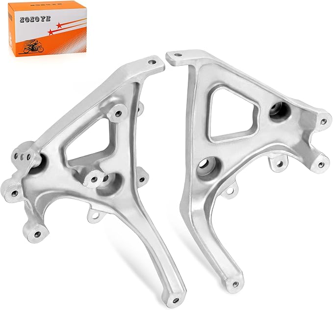 Left + Right Front Fender Headlight Bracket Kit For Yamaha Raptor 700 700R YFM700/R 2006-2012