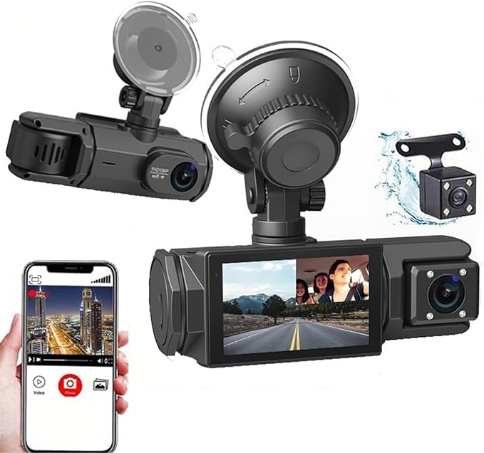 Car Dash Cam HD 1080p Car DVR Vehicle Camera Video Recorder Dash Cam G-Sensor