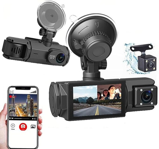 Car Dash Cam HD 1080p Car DVR Vehicle Camera Video Recorder Dash Cam G-Sensor