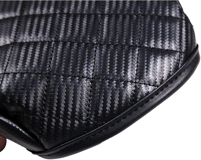 TINKI Center Console Armrest Cover Kit, Console Armrest Cushion Automotive Customized Console Armrest Cushion, Fit for Mercedes Benz G Class 2013-2018 Accessory Organizer Protector (Plaid - Carbon)