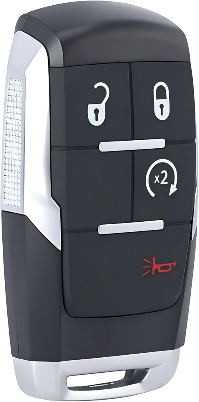 Smart Key for Dodge RAM 2019-2024, Alliskeys Vehicle Proximity Remote Control Key Fob Replacement for RAM 2500 3500 4500 5500 GQ4-76T 68365327