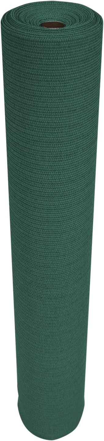 Coolaroo 50% UV Block Garden Shade Cloth for Plants - Tear-Resistant Breathable Shade Fabric for Greenhouses, Seedlings & Early Growth, 12ftx50ft Roll, Forest Green