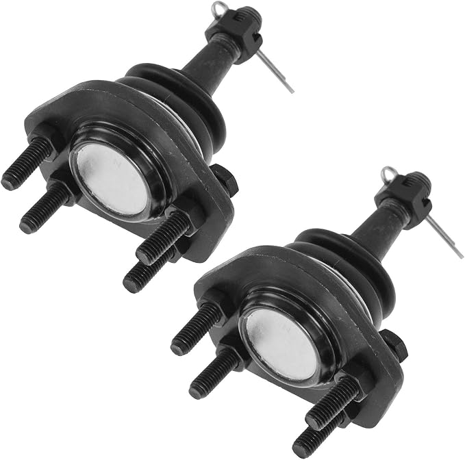 TRQ Front Upper Ball Joint Set Compatible with 1984-1996 Chevrolet Corvette