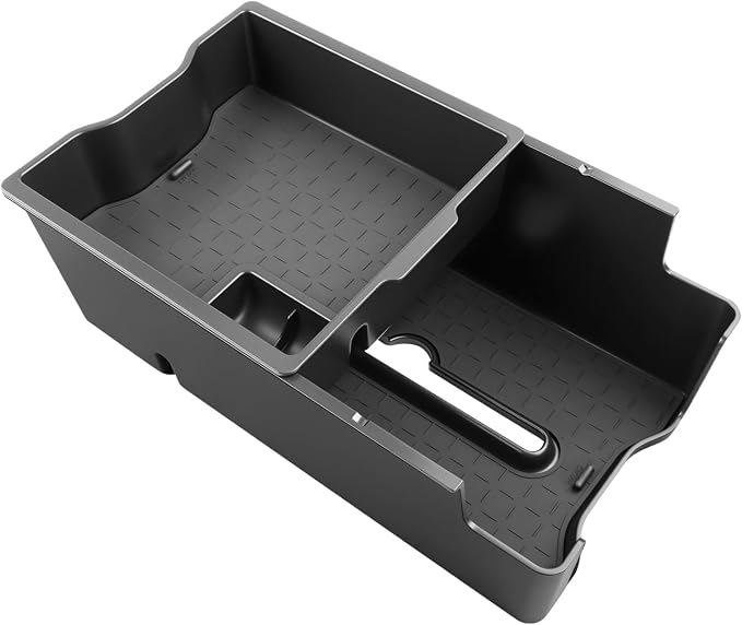 SKTU 2Pack for 2026 Toyota RAV4 Center Console Organizer 2026+ RAV4 (LE/SE/XLE Premium/Woodland/XSE/Limited) Double Layers Center Console Tray 2026 RAV4 Accessories ABS Tray with Coin Holder