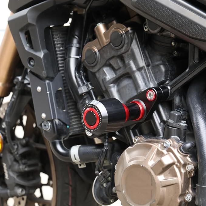 Frame Sliders Fit For CBR650R 2024 2025 | CBR 650R Falling Protector CBR 650R Crash Sliders Engine Protect Anti Slip Collision 2024 CBR650R Accessories 2025 CBR650R Accessories GY