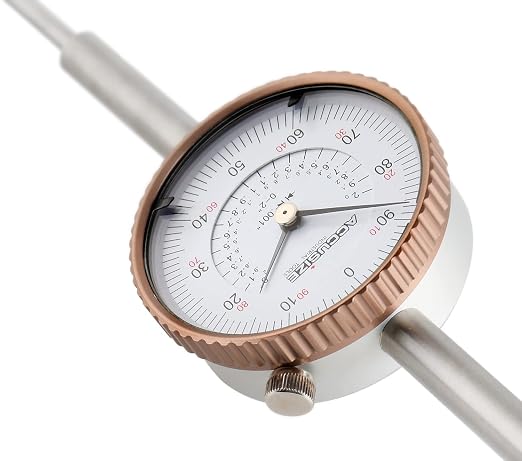 Accusize Industrial Tools 0-2'' by 0.001'' Dial Indicators, P900-S103 | 0-2" x 0.001", AGD2 Style, Lug Back