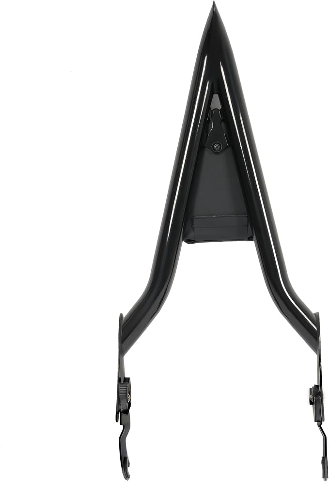 ALMULOO Detachable Motorcycle Backrest Sissy Bar Compatible with 2009-2024 Harley Touring Road King CVO Street Glide Electra Glide Road Glide Ultra Limited, 22" Black