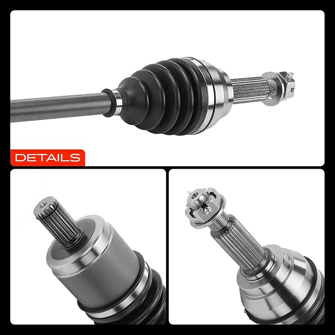 A-Premium Front Left Driver Side CV Axle Shaft Assembly for John Deere | Compatible with Gator HPX 4X4 2010 2011 2012, Gator HPX 4x4 Diesel 2010 2011 2012